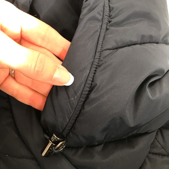 Lululemon Fluffed Up Pullover Hooded Jacket Blue Goose Down - Picture 10 of 13